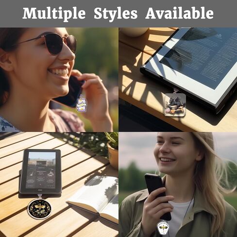 Lparkin Dragon Kindle Dust Plug Scarms for Type C/USB C ، أغلفة ميناء مقابس مضادة للغوار لنوع الهاتف الخلوي C/USB C ، هدية لعشاق الكتب الرجال ، مجموعة من 9 in Saudi Arabia