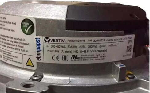 380/480V 5.5A 3600W 1400RPM مروحة التبريد in Kuwait