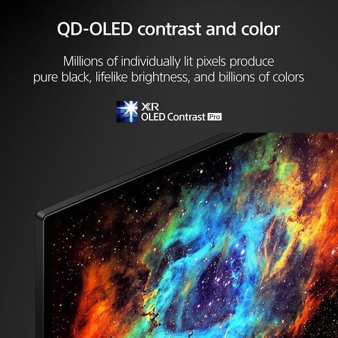 Sony XR55A95L 55 Inch QD-OLED 4K UHD Smart Google TV with AI Upscaling with a 7S-PS8-US1 VII-Series 8 Outlet Power w/Omniport USB (2023) in Saudi Arabia