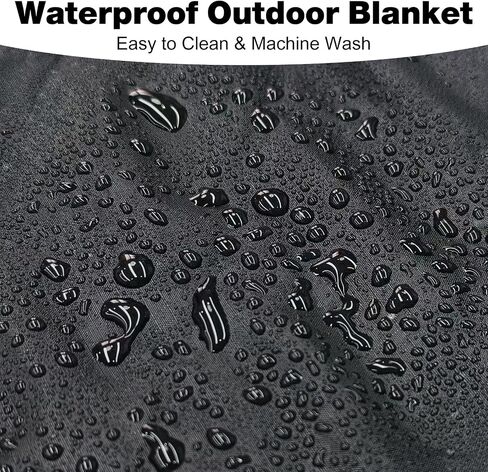 Outdoor Waterproof Camping Blanket, Foldable Fleece Stadium Blanket for Outdoor Sports Event, Camping, Picnics in Saudi Arabia