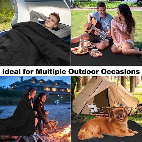 Outdoor Waterproof Camping Blanket, Foldable Fleece Stadium Blanket for Outdoor Sports Event, Camping, Picnics in Saudi Arabia