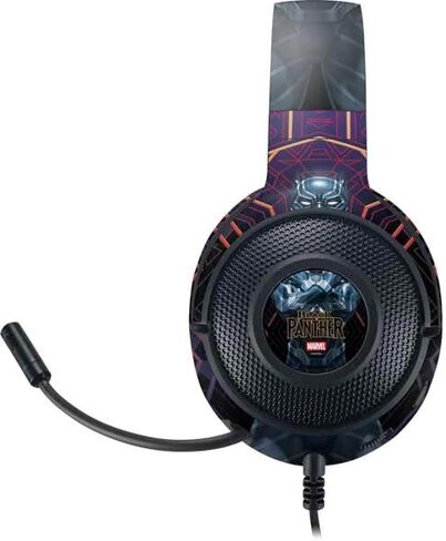 Skinit Decal Audio Skin Compatible with Razer Kraken X - Officially Licensed Marvel Black Panther Night Time Watch Design in Saudi Arabia