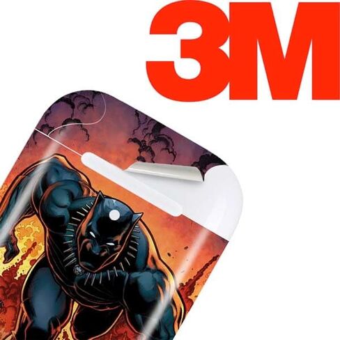 Skinit Decal Audio Skin Compatible with Apple AirPods - Officially Licensed Marvel Black Panther Night Time Watch Design in Kuwait