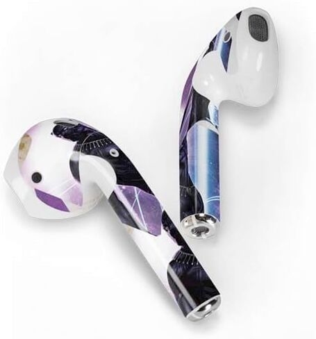 Skinit Decal Audio Skin Compatible with Apple AirPods - Officially Licensed Marvel Black Panther Night Time Watch Design in Kuwait