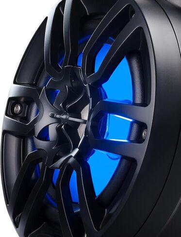 دي اس 18 مكبرات صوت برج واكيبورد ثنائية الاتجاه NXL-PS6BK مع اضواء RGB مدمجة - 300 كحد اقصى - مثالية للسماء النفاثة، مثالية لمركبات ايه تي في ويو تي في وجيب جنبًا إلى جنب والبحرية وار زد ار .. in Saudi Arabia