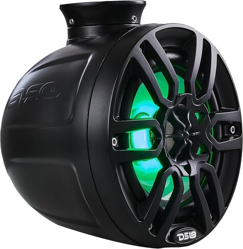 دي اس 18 مكبرات صوت برج واكيبورد ثنائية الاتجاه NXL-PS6BK مع اضواء RGB مدمجة - 300 كحد اقصى - مثالية للسماء النفاثة، مثالية لمركبات ايه تي في ويو تي في وجيب جنبًا إلى جنب والبحرية وار زد ار .. in Saudi Arabia
