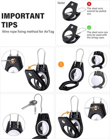 حامل مقاوم للماء مكون من 4 قطع من Airtags، حافظة سلسلة مفاتيح Airtag لعلامة Apple، حافظة ناعمة لكامل الجسم مقاومة للصدمات لطوق الكلاب والقطط والأمتعة والمفاتيح (4 ألوان) in Kuwait