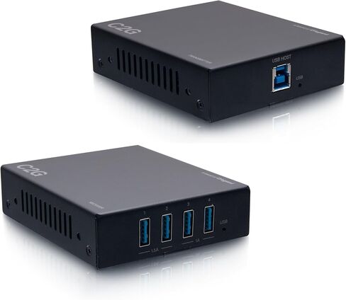 C2G Superbooster® 4-Port USB Over Cat6a Extender Kit - USB 3.2 Gen1 (5Gbps) in Saudi Arabia