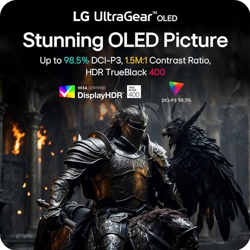 LG 45GX950A-B 45-inch Ultragear 5K2K WUHD (5120 x 2160) OLED Curved Gaming Monitor, Dual-Mode, 165Hz, 0.03ms, NVIDIA G-Sync, AMD FreeSync Premium Pro, HDR True Black 400, USB Type-C 90W, DP2.1, Black in Saudi Arabia