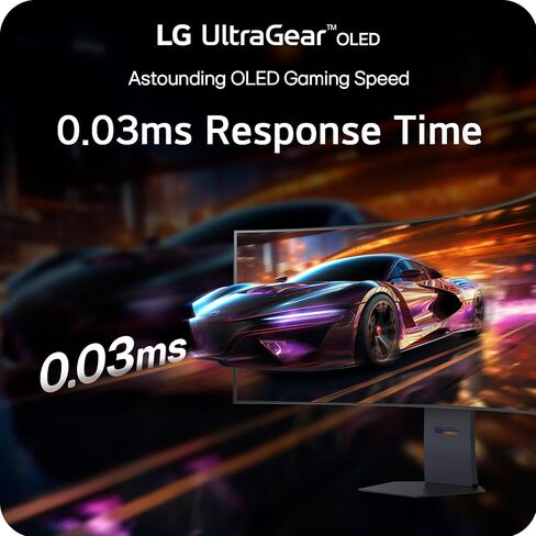 LG 45GX950A-B 45-inch Ultragear 5K2K WUHD (5120 x 2160) OLED Curved Gaming Monitor, Dual-Mode, 165Hz, 0.03ms, NVIDIA G-Sync, AMD FreeSync Premium Pro, HDR True Black 400, USB Type-C 90W, DP2.1, Black in Saudi Arabia