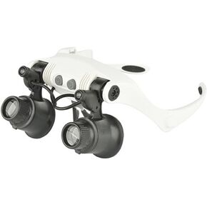 Wearing Magnifying Glasses with Lamp Heads for Repairing Magnifying Glasses