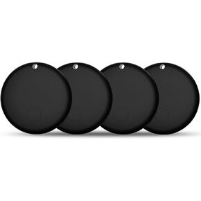 Bluetooth Tracker for Android Device, Item Finders and Locators Work with Google Find My App (Only for Android), Smart Tracker Tag for Keys, Luggage, Backpack, Wallet, Vehicle, Pets (Black)