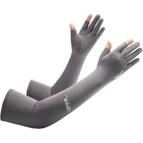 Sun UPF50+ Fishing Gloves -Quick-Dry,Full Finger UV Protection Gloves Sun Protection Gloves Men Women for Outdoor,Hunting