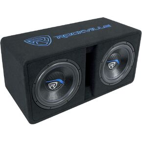 Rockville DV12K51 Dual 12" K5 2800W Car Subwoofers 1-Ohm, Vented Enclosure, Deep Bass, Durable Build, for Car Audio Enthusiasts