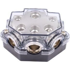 Car Amplifier Power Splitter Block Feature Base Design with Corrosions Plating