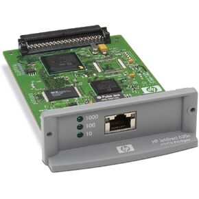HP JetDirect 630n Gigabit Ethernet Print Server - Print server - EIO - EN, Fast EN, Gigabit EN - 10Base-T, 1000Base-TX, 100Base-TX