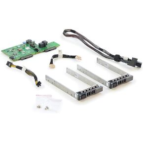 Flex-Bay with Cables for Dell PowerEdge R730xd 12-Bay + 2X SFF 2.5'' Caddies (Renewed)
