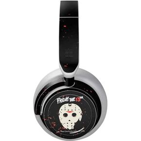 Skinit Decal Audio Skin Compatible with Surface Headphones - Officially Licensed Warner Bros Friday The 13th Design