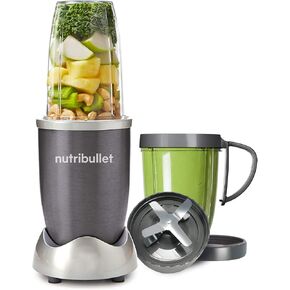 Magic Bullet NutriBullet 600W 8 Pieces Smoothie Blender - Grey - NBR0802