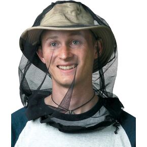 Sea to Summit Permethrin-Treated Mosquito Head Net Mesh Face Cover for Insects and Bugs