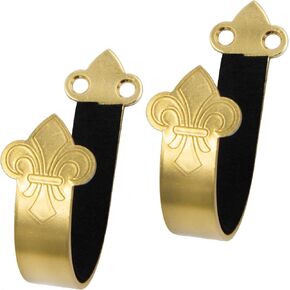 Muzzle-Loaders™ Brass Decorative Gun Hangers with Felt Strips