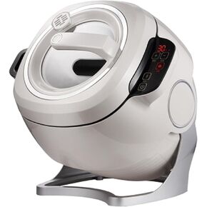Automatic Cooking Machine,2KW 6L Auto Cooking Wok Fried Rice Machine,3 Speed Adjustable,360 ° Automatic Rotation,for Stir Frying,Stewing,Cooking(110v)