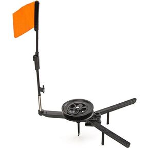 Pack of 1 Ice Fishing Tip-Ups Winter Ice Fishing Flag Marker Ice Fishing Rod with Flag