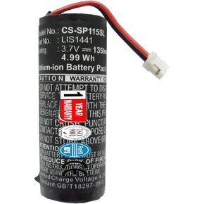 Li-ion Replacement Battery for PS Move Motion Controller, Motion Controller, CECH-ZCM1E, PS3 Move, CECH-ZCM1U PN LIS1441, 4-168-108-01, LIP1450, 4-195-094-02 1350mAh