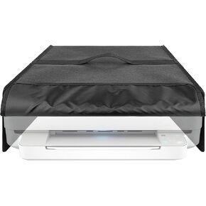 Printer Dust Cover Compatible with HP Envy 6020e / 6055e / 6065e / 6075 / 6155e / 6455e / 6458e / 6555e, Smart-Tank 5000, DeskJet 2755e / 2855e / 3630 / 5055 Printer - Dark Grey