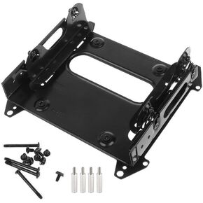 12cm Fan Hard Drive Bracket SSD 3.5 Inch Hard Drive Bracket Extended Multi-Layer Stacking Bracket Hard Disk Drive Mounting Bracket