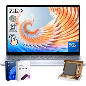 Dell Inspiron 14 2-in-1 Laptop - 14" FHD+ Touchscreen Ultra-Portable Laptop for Business & Student, AMD Ryzen 5 8640HS, Windows 11 Pro & Free Office Pro, Backlit Keyboard, Wi-Fi 6 | 64GB RAM + 1TB SSD