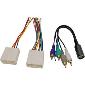 Imc Wire Harness for Outlander 2003-2017 for Mirage 1992-2002 2014-2017 Aftermarket Stereo Installation Factory Amplifier