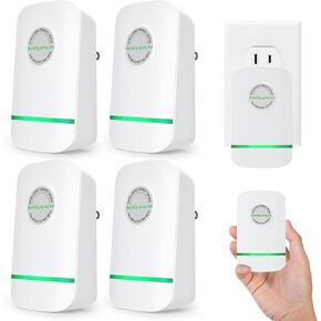 Pro Energy Power Saver, 2025 Stop Watt Energy Saving Device, Intelligent Pro Energy Savers Plug in, Stopwatt Powersaver Electricity Saving Box for Household Office, Reduces Energy Costs, 4Pack