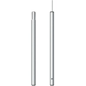 TentandTable Heavy Duty Anodized Aluminum Center Tent Pole, 2 Pieces, 19 Ft