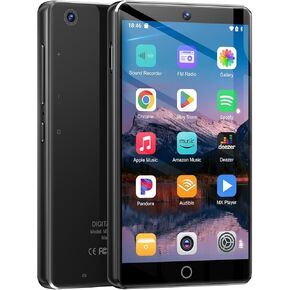 80GB MP3 Player with Bluetooth WiFi, Spotify MP3 MP4 Player with Camera and Speaker, Android 13 OS MP3 Music Players with Spotify Kids, Audible, Amazon Music, Play Store