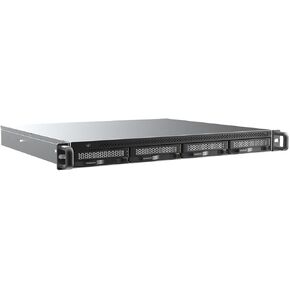 TERRAMASTER U4-500 NAS Storage - 4Bay Core i3 1215U Ultra-Short 1U Rackmount NAS, 8GB DDR5 RAM, Dual 10GbE Ports, Network Attached Storage Peak Performance for Business (Diskless)
