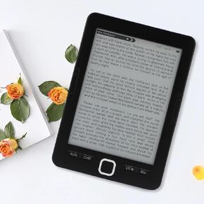 BK6033 قارئ الكتاب الاليكتروني ، 6in شاشة eink e قارئ ، تم إنشاؤه في ذاكرة 8G ، وأحجام الخطوط القابلة للتعديل ، والأنواع والسطوع ، وقراء الكتب الكهربائية المحمولة ، والكتب الصوتية ، وتوسيع 32 جرام