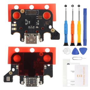 for Samsung Galaxy Tab A7 10.4 T500 USB Charging Port Flex Cable Replacement SM-T500 SM-T505 USB Type-C Charger Dock Board Flex Connector(Dock Connector Board Repair Kit)