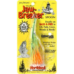Northland Tackle 1/2 Oz. Jaw-Breaker Spoon Lure, Firetiger