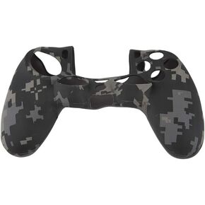 Protective Case, Soft Silicone Sleeve Dustproof Case Handle Cover, for PS4 Controller(Grey)