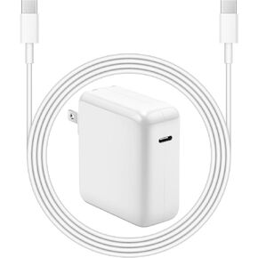 [Apple MFi Certified] Charger for Mac Book Pro Air 118W 96W 87W 61W USB C Fast Power Adapter, Compatible with MacBook Air Pro and All USB-C Devices