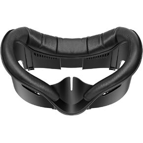 وسادة الوجه لـ Oculus Quest 3: واجهة الوجه البديلة متوافقة مع Meta Quest 3 - Pu Leather Foam Foam Cover -Panction - لوحة أنف مضادة للتسرب القابلة للإزالة