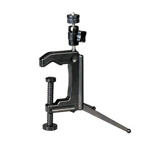Mini Portable Swiveling C-Clamp Tripod Stand for Universal 1 4-20 Screw Camera for SLR VCR Camcorder DSLR