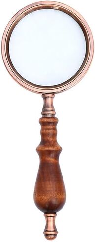 Retro Collection Gift Reading Magnifying Glass Handheld Optical Glass Magnifying Glass in Saudi Arabia