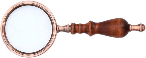 Retro Collection Gift Reading Magnifying Glass Handheld Optical Glass Magnifying Glass in Saudi Arabia