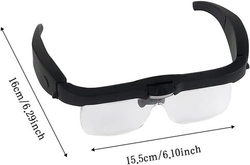 5 Sets of Eyeglass Magnifying Glasses with Different Magnifications, Charging Version in Saudi Arabia