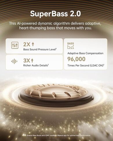 BASEUS BOWIE MC1 PRO OPEN CLIP-ON HEARSONES ، HI-RES LDAC & HIFI4 ACOUSTIC SOUND ، 5G GROFITION ULTRA Lightwight ، Superbass 2.0 ، DNN 4-MIC AI CLAW in Saudi Arabia