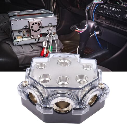 Car Amplifier Power Splitter Block Feature Base Design with Corrosions Plating in Saudi Arabia