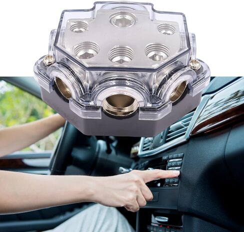 Car Amplifier Power Splitter Block Feature Base Design with Corrosions Plating in Saudi Arabia
