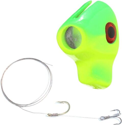 Saltwater Trolling Lure with Free Ballyhoo Rig Included for Mahi Mahi Dolphin Dorado Wahoo Marlin Tuna Offshore Big Game Lures in Saudi Arabia